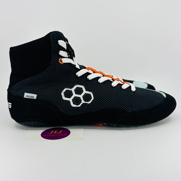 Rudis Men's Colt 2.0 Wrestling Shoes Black CLT-0013-LB-10 Size 10 - Picture 1 of 11